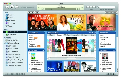 iTunes продает музыку без защиты