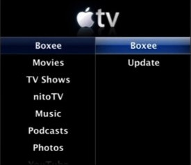 Apple TV и BOXEE