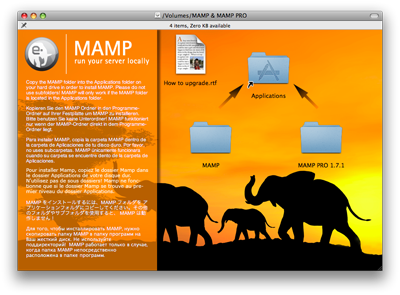Установка MAMP на Mac OS