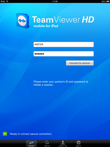 Team Viewer HD
