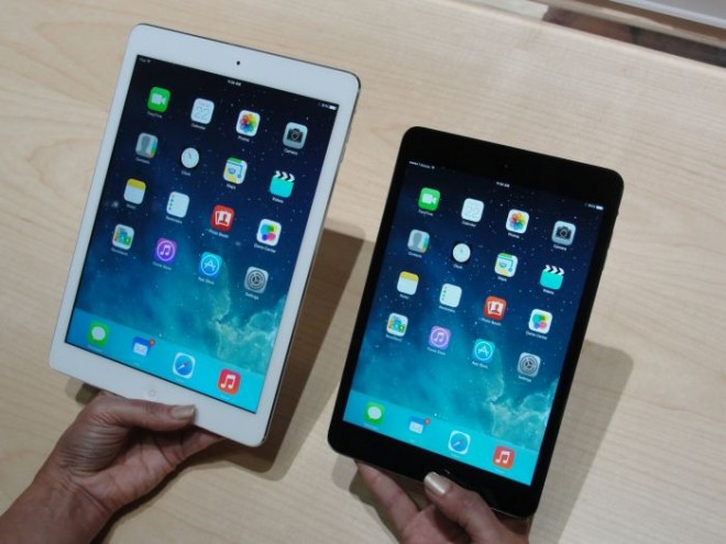 iPad Air и iPad mini Retina