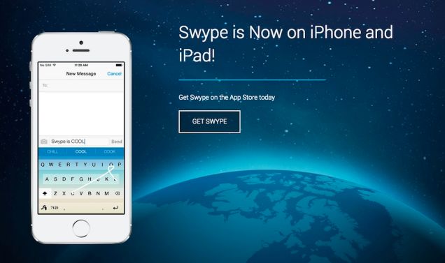 Swype - отличная клава для iOS