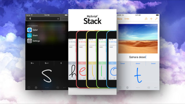 Stack - клавиатура для iOS 8 с поддержкой рукописного ввода