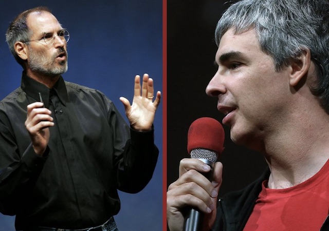 Стив Джобс (Apple) и Ларри Пейдж (Google) как работодатели: кто круче?