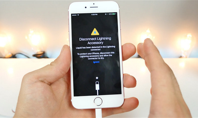 В бете iOS 10 нашли «влагозащиту»