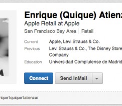 Энрике Атиенза - в команде Apple