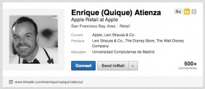 Энрике Атиенза - в команде Apple