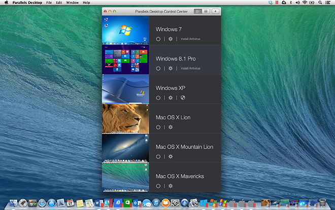 К выходу OS X Yosemite - большое обновление Parallels Desktop 10